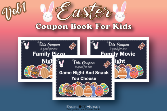 Easter Coupon Book for Kids Vol 1
