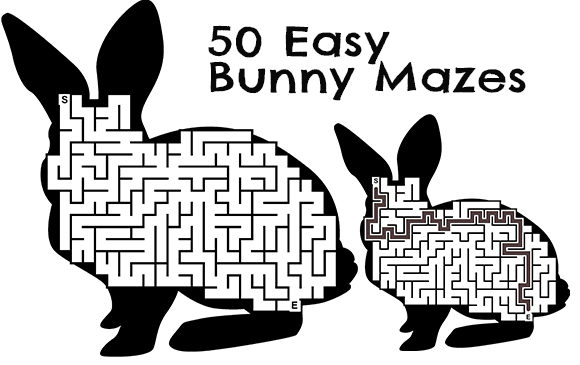 Explore 50 Bunny Mazes for Easter Fun