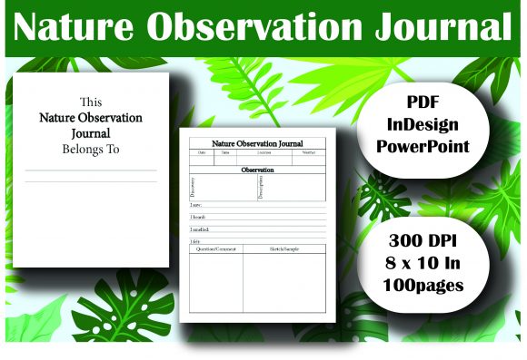 Explore Nature with KDP Observation Journal