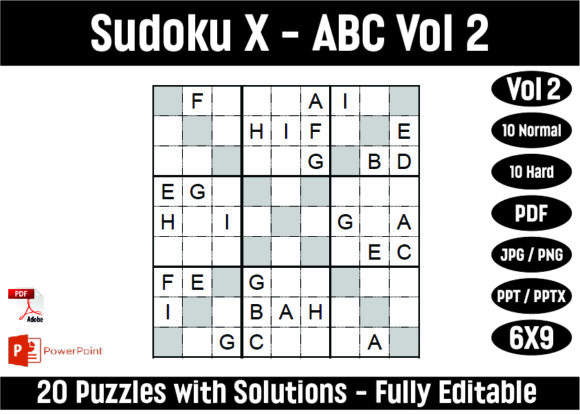 Explore Sudoku X - ABC Vol 2: A Puzzle Lover's Delight
