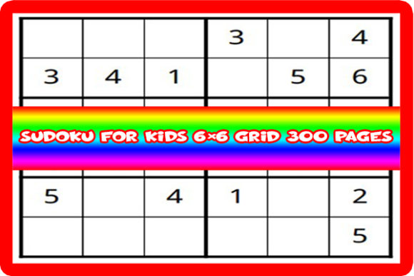 Exploring Sudoku for Kids 6×6 Grid: A Perfect Puzzle for Young Minds