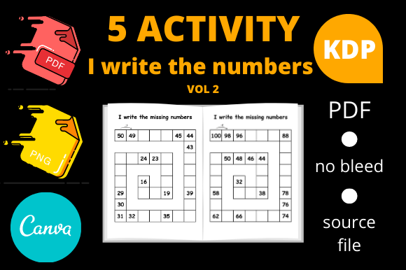 I Write the Missing Numbers Volume 2: A Strategic Tool for Educational and Creative Growth