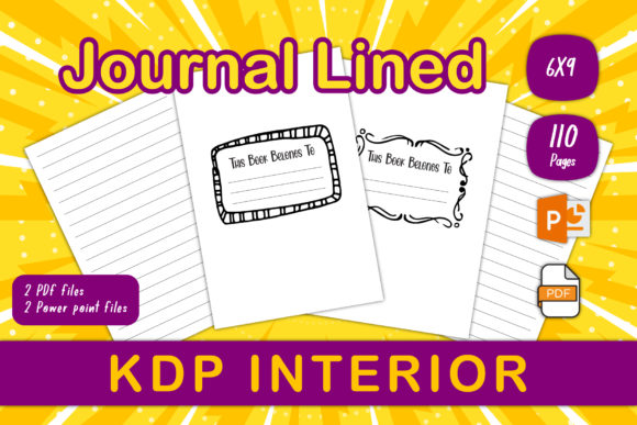 Journal Lined for KDP Interior: A Versatile Tool for Creative and Practical Use