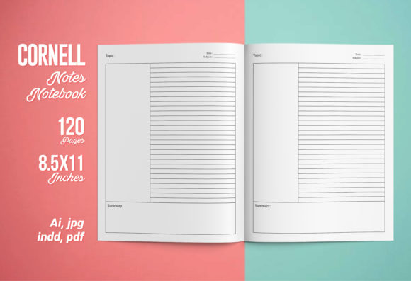 Mastering Note-Taking with the Cornell Notebook KDP Interior: A Comprehensive Guide