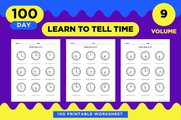 Mastering Time with KDP Preschool Activity What Time is It