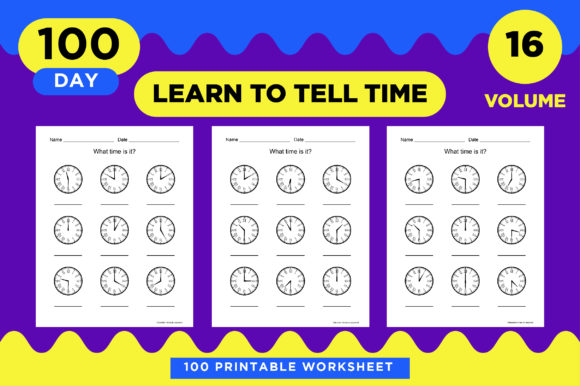 Mastering Time with the Time Learning Preschool Educational Book